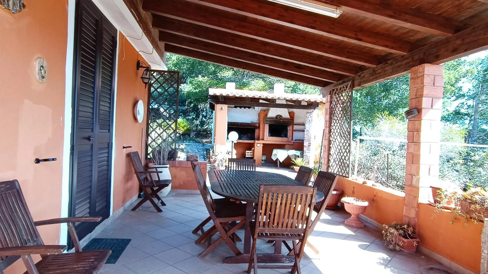 Villa Panoramica Vicino Al Mare Belo Horizonte Cala Sapone Vakantiehuis